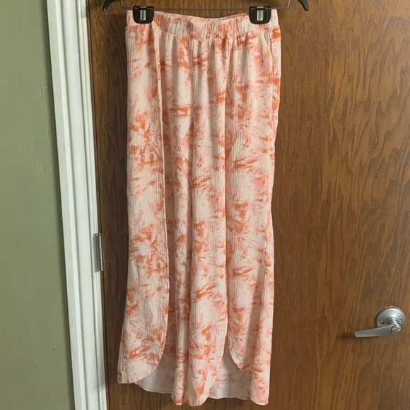 Sky and Sparrow Tie Dye Wrap Pants - Picture 4 of 6